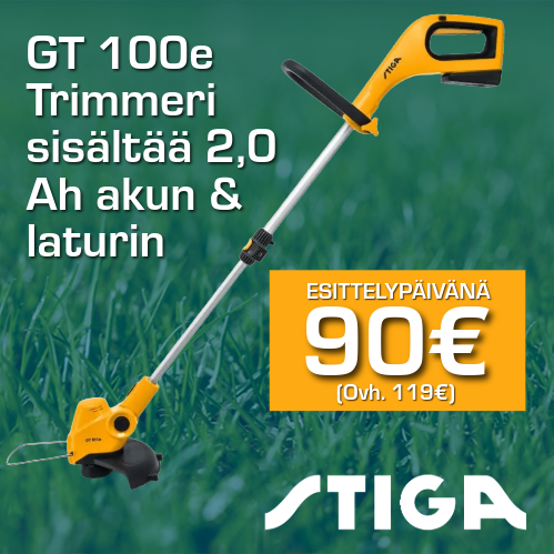 Stiga puutarhakoneet ja akkukäyttöiset leikkurit kuva 3