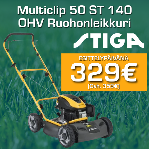 Stiga esittelypäivä kampanja tarjoukset kuva 1