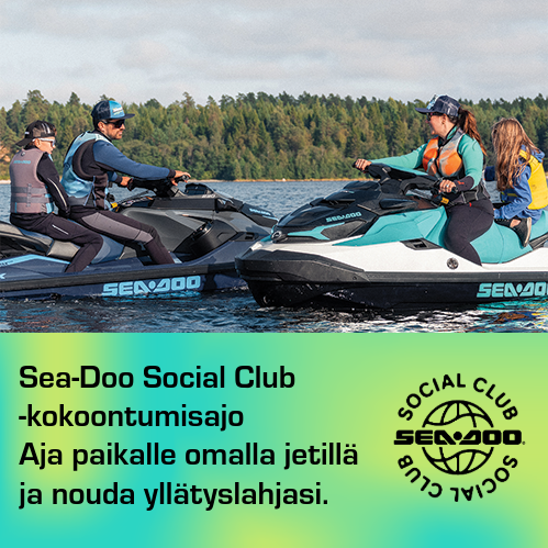 Sea-Doo Social Club kokoontumisajo Rovaniemi Porohovi