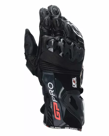 Alpinestars Hanskas GP Pro v4 Musta - Nahkaiset moottoripyörähanskat - D489360 - 1