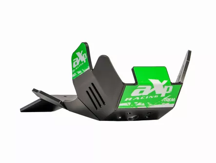AXP Xtrem HDPE Skid Plate Black Kawasaki KX250/KX250X 25- - Moottoripyörän pohjapanssarit - D522540 - 2