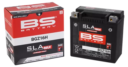 BS Battery BGZ16H (FA) SLA MAX - Sealed & Activated - Akut - D541810 - 2