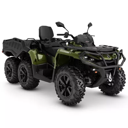 CAN-AM 25 Outlander MAX 6X6 XU+ T - Side Wall 1000 Boreal Green T2b - 60km/h - Can-Am ATV 2025 - 136990 - 1