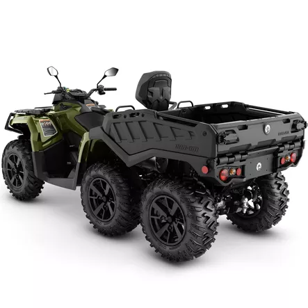 CAN-AM 25 Outlander MAX 6X6 XU+ T - Side Wall 1000 Boreal Green T2b - 60km/h - Can-Am ATV 2025 - 136990 - 2