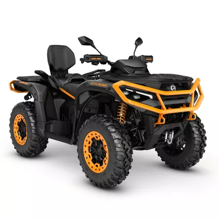 CAN-AM 25 Outlander MAX XT-P T 1000R Mineral Grey & Orange Crush T3b/ABS - Can-Am ATV 2025 - 136980 - 1