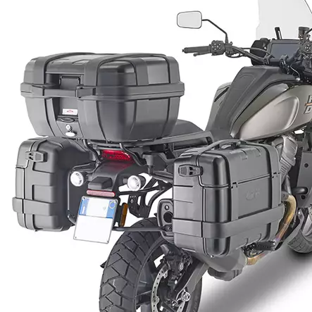 Givi PANN. HOLDER HARLEY PAN AMERICA 1250 '21 - Moottoripyörän laukkujen kiinnityssarjat - D417530 - 1