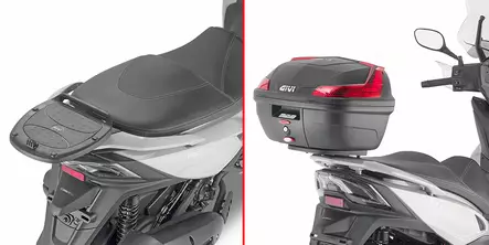 GIVI SPEC.RACK KYMKO AGILITY 300 - Moottoripyörän laukkujen kiinnityssarjat - D355120 - 1