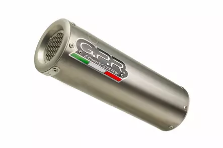 GPR Aprilia Tuono 1100 V4 Rr 2017/20 e4 EC-Approv. slip-on exhaust catalized M3 - Moottoripyörän äänenvaimentimet - D425980 - 1