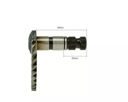 Käynnistyspolkimen aksila 48mm/22mm Kiina-skootterit 4-T 50cc / Peugeot 4-T / - Mopon käynnistimen osat - D134330 - 1