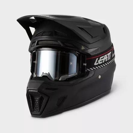 Leatt Kypärä Kit Moto 8.5 Satin Musta - Offroad-kypärät - D554940 - 1