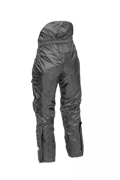 Lindstrands sadehousut Sidvallen pants musta - Moottoripyöräilijän sadevaatteet - D486160 - 2