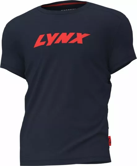 LYNX SIGNATURE T-SHIRT MEN DARK NAVY - Lynx Vapaa-aika - 130970 - 1