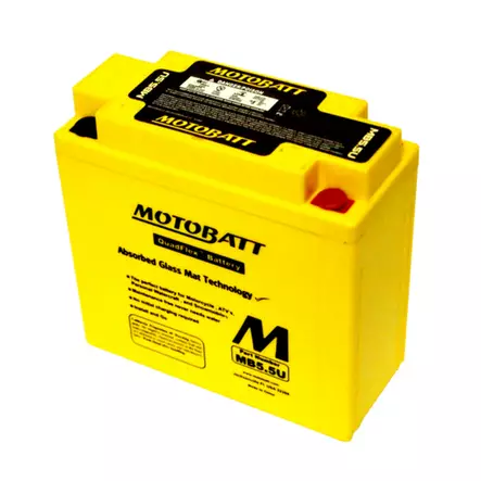 Motobatt MB5.5U akku - Akut - D134420 - 1