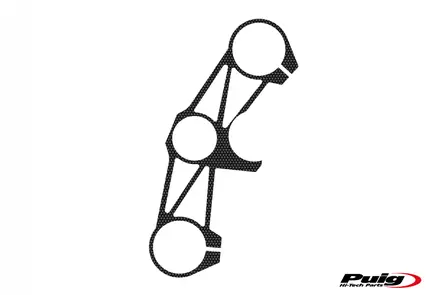 Puig Yoke Protector Kawasaki Zx-6R 636 19' C/Carbon Loo - Moottoripyörän kaatumatapit - D338300 - 1