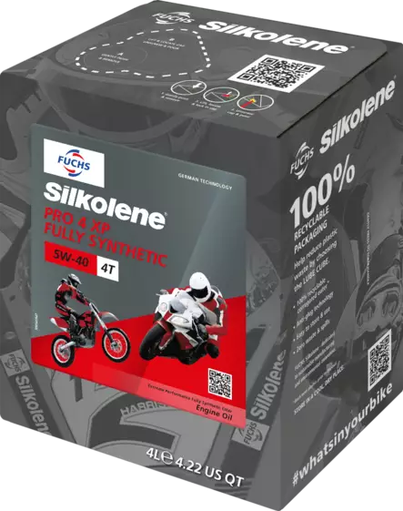 Silkolene Pro 4 5W-40 XP 4L CUBE (4) - 4-tahtiöljyt - D405010 - 1