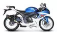 Akrapovic Slip-On Line (Carbon) GSX-R 600/750 2011-17 - Moottoripyörän äänenvaimentimet - D310140 - 2