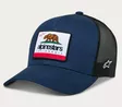 Alpinestars Lippis Cali 2.0 Trucker Snapback Tummansininen One Size - Pipot & lippikset - D538180 - 1