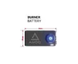 AMOQ Burner spare battery 7000mah - Kelkkailu ajolasit & linssit - D524160 - 2
