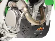 AXP Skid Plate PHD 6mm Black Kawasaki KX450/KX450X 24- / KX250 25- - Moottoripyörän pohjapanssarit - D501480 - 2