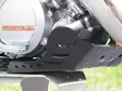 AXP Skid Plate PHD 6mm Black KTM SX125 11 / EXC125/EXC200 12-16 - Moottoripyörän pohjapanssarit - D243500 - 1