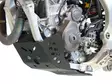 AXP Skid Plate PHD 6mm Black Triumph TF250-X 24- / TF450-RC 25- - Moottoripyörän pohjapanssarit - D509720 - 3