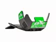 AXP Xtrem HDPE Skid Plate Black Kawasaki KX250/KX250X 25- - Moottoripyörän pohjapanssarit - D522540 - 2