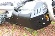 AXP Xtrem HDPE Skid Plate Black KTM 450 16-18 / Husqvarna FE450/501 16-23 - Moottoripyörän pohjapanssarit - D243650 - 1