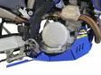 AXP Xtrem HDPE Skid Plate Blue Sherco 450SEF/500SEF FACTORY 25- - Moottoripyörän pohjapanssarit - D511350 - 3
