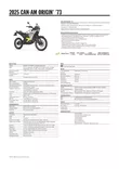 CAN-AM 25 ORIGIN 73 2UP 35KW STERLING SILVER - Can-Am Moottoripyörät 2025 mallisto - 138820 - 3