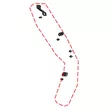 DFK Vasen Ovikiinnike kiinnikesarja CFMoto Zforce 550/800 - DFK varaosat & tarvikkeet - D523660 - 1