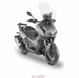 Givi Specific screen transparent 65 x 50 cm (HxW) Honda ADV 350 2022- - Moottoripyörän tuulisuojat - D450940 - 1