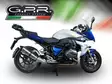 GPR Bmw R 1200 Rs Lc 2017/19 e4 EC-Approv. slip-on exhaust GP Evo4 Titanium - Moottoripyörän äänenvaimentimet - D426150 - 7
