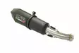 GPR Bmw S 1000 Xr 2017/19 e4 EC-Approv. slip-on exhaust GP Evo4 Black Titanium - Moottoripyörän äänenvaimentimet - D426110 - 3