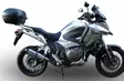 GPR Honda Crosstourer 1200 2017/20 e4 EC-Approv. slip-on exhaust Furore Evo4 Ner - Moottoripyörän äänenvaimentimet - D426340 - 5