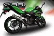 GPR Kawasaki Ninja 400 2018/20 e4 EC-Approv. slip-on exhaust M3 Inox - Moottoripyörän äänenvaimentimet - D426460 - 10