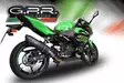 GPR Kawasaki Z 400 2018/20 e4 EC-Approv. slip-on exhaust Furore Evo4 Nero - Moottoripyörän äänenvaimentimet - D426450 - 5