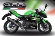 GPR Kawasaki Z 400 2018/20 e4 EC-Approv. slip-on exhaust Furore Evo4 Nero - Moottoripyörän äänenvaimentimet - D426450 - 4