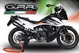 GPR Ktm Adventure 790 2018/20 e4 EC-Approv. slip-on exhaust GP Evo4 Black Titani - Moottoripyörän äänenvaimentimet - D426660 - 4