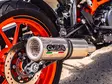 GPR Ktm Rc 125 2017/20 e4 Racing slip-on exhaust M3 Inox - Moottoripyörän äänenvaimentimet - D427870 - 12