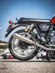 GPR Royal Enfield Continental 650 2019/20 e4 EC-Approv. slip-on exhaust catalize - Moottoripyörän äänenvaimentimet - D422770 - 5