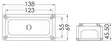 Heavy Duty BusBar kytkentäkisko 2x10mm - 6x5mm - Veneen Kytkentäkiskot - D160010 - 2