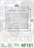 HiFlo öljynsuodatin HF151 - Mönkijän öljynsuodattimet - D58280 - 2