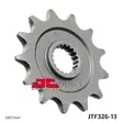 JT Eturatas JTF326.13 - Moottoripyörän eturattaat - D431820 - 1