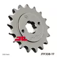 JT Eturatas JTF338.17 - Moottoripyörän eturattaat - D431850 - 1