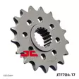 JT Eturatas JTF704.17 - Moottoripyörän eturattaat - D432180 - 1