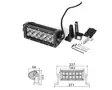 Kinwons Led Kaukovalopaneeli 10-32V 36W - Työvalot - D235410 - 1