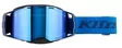 KLIM Edge eFire Goggle Slope Electric Blue Lemonade Dark Smoke Blue Mirror - Kelkkailu ajolasit & linssit - 143070 - 3
