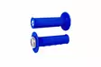 ODI Half-Waffle V2.1 ATV MX Grip 125mm Bright Blue/Silver - Moottoripyörän kahvakumit - D510110 - 1