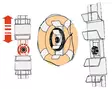 Osculati Lifebuoy adjustable rack - Veneilytarvikkeet - D224430 - 1