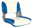 OS SKIPPER SEAT FOLDING UPHOLSTERED BLUE/WHITE - Veneen Istuimet & tuolit - D241100 - 1